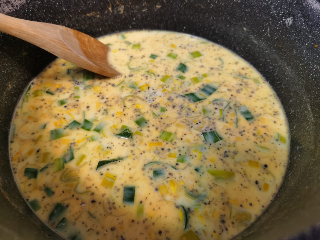 Turnip, potato and leek gratin goodfood