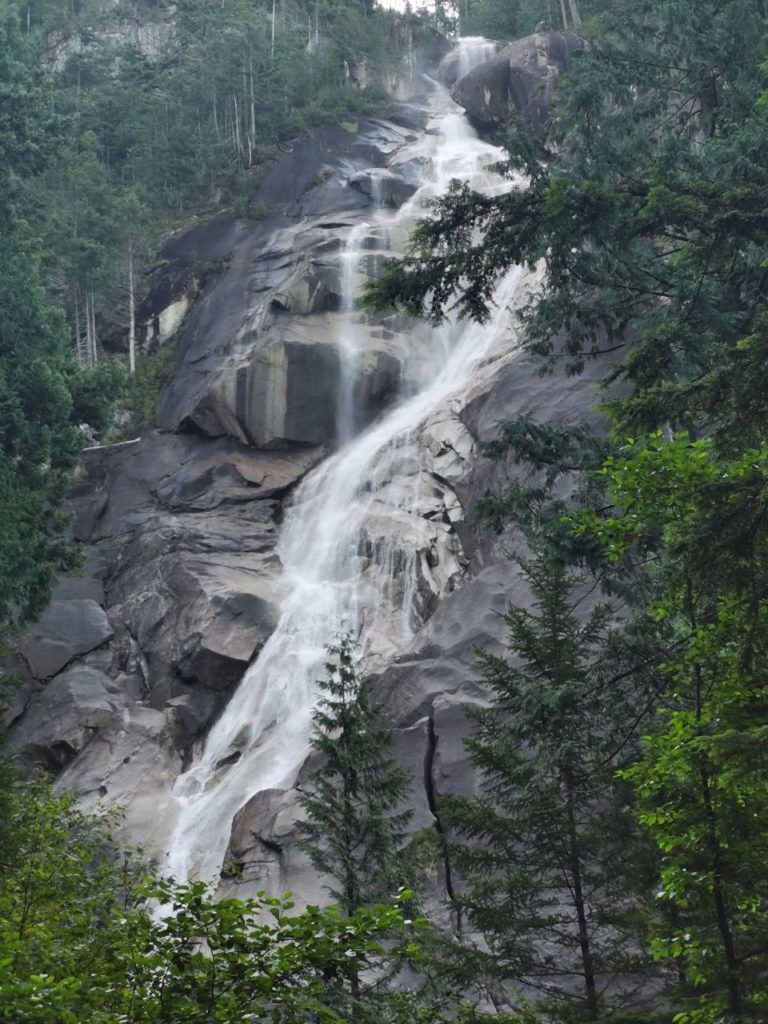 Shannon Falls in Squamish