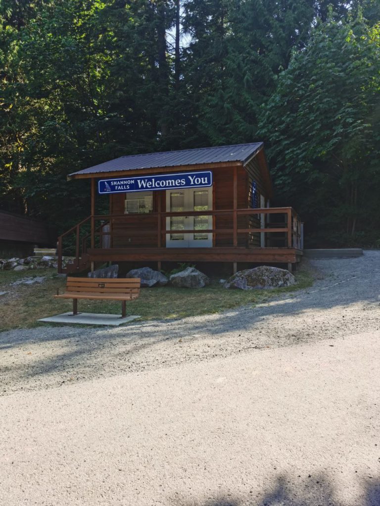 Shannon Falls in Squamish