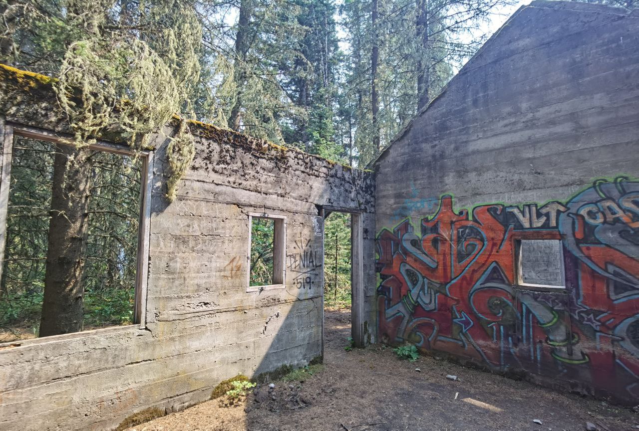 Old ruins in Banff